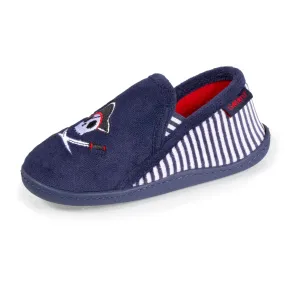 Chaussons mocassins Enfant Pirate Marine