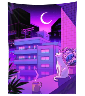 City Nights Tapestry