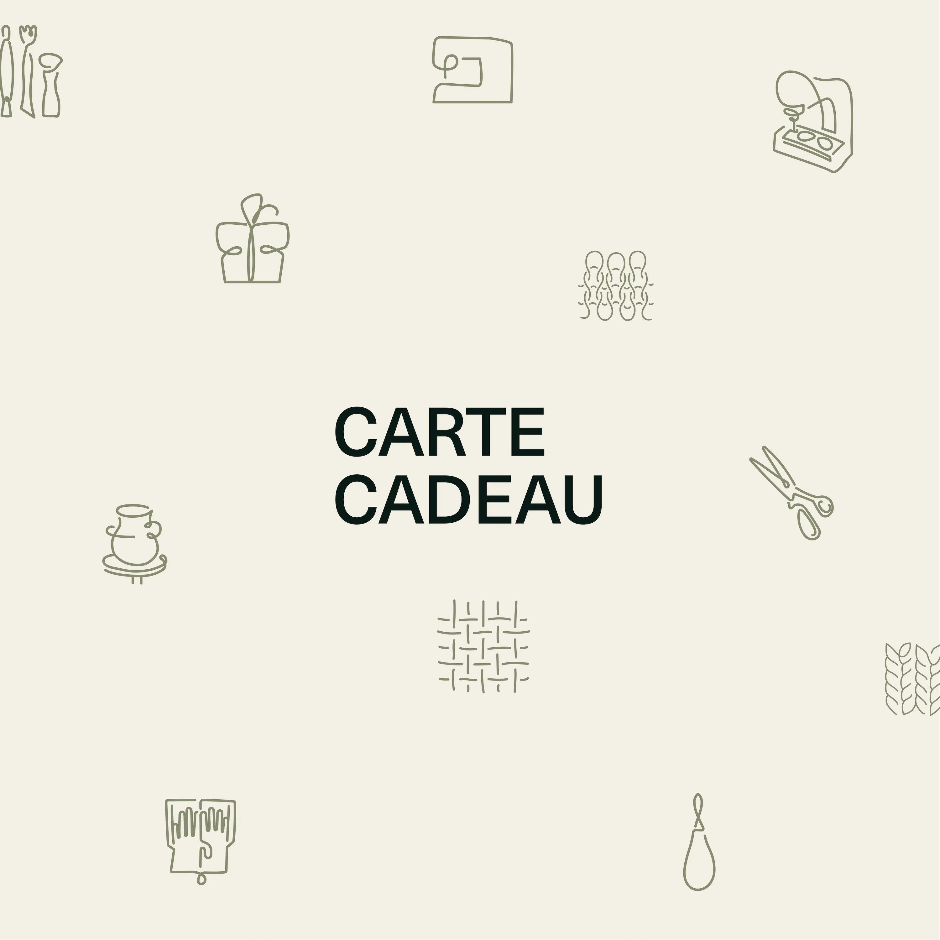 La Carte Cadeau Atelier Particulier