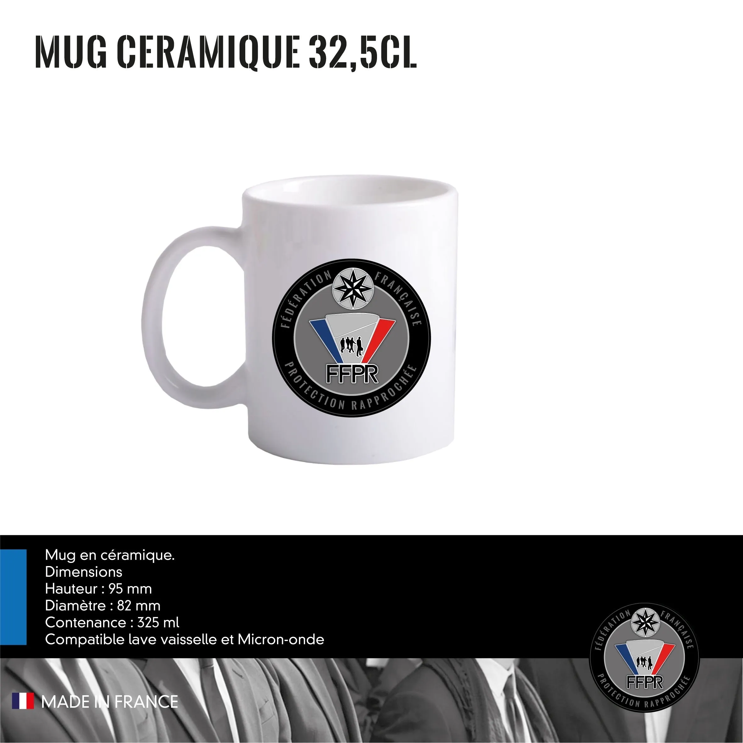 Mug Céramique 32,5 cl FFPR