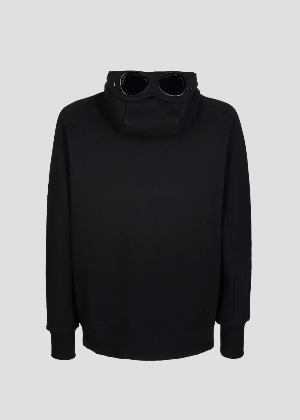 Sweat-shirt zippé C.P. Company goggle noir