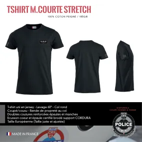 T-Shirt Manches Courtes Stretch SME CRS1